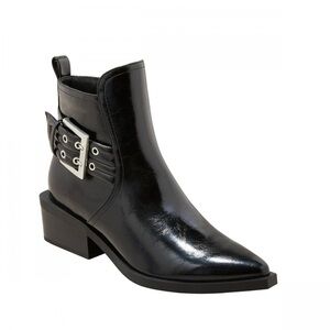 New Wild Fable Giovanna Buckle Western Ankle Boots Memory Foam Sz 6